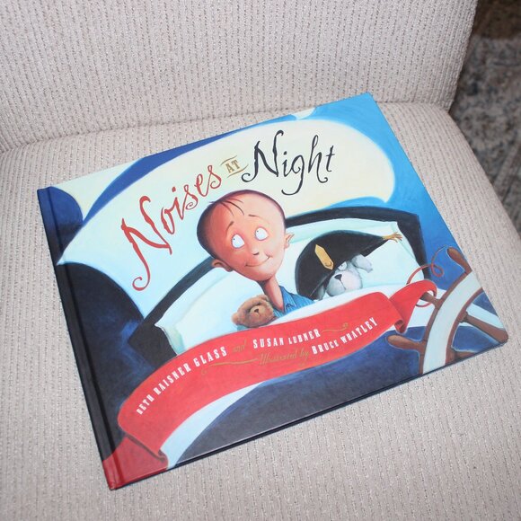 FREE*❤️NOISES AT NIGHT kids book Beth Raisner Glass Susan Lubner Bruce Whatley - Picture 1 of 3